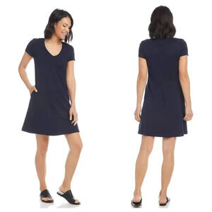 NWOT Karen Kane Quinn V Neck Pocket Dress Sz S